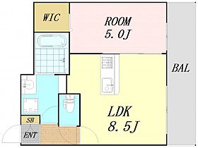 GRAND RESIDENCE ESAKA  ｜ 大阪府吹田市江坂町2丁目（賃貸マンション1LDK・3階・32.77㎡） その2