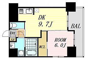 ノルデンハイム江坂垂水町  ｜ 大阪府吹田市垂水町3丁目（賃貸マンション1LDK・14階・37.42㎡） その2