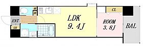 スプランディッド江坂DUE  ｜ 大阪府吹田市豊津町（賃貸マンション1LDK・7階・33.44㎡） その2