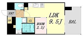 Ｊ．ＧＲＡＮ　Ｃｏｕｒｔ京町堀  ｜ 大阪府大阪市西区京町堀3丁目（賃貸マンション1LDK・6階・32.17㎡） その2