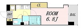 Luxe難波西2  ｜ 大阪府大阪市浪速区浪速西1丁目（賃貸マンション1K・15階・23.66㎡） その2