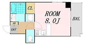 レディース 21  ｜ 大阪府大阪市浪速区日本橋東3丁目（賃貸マンション1R・5階・23.00㎡） その1