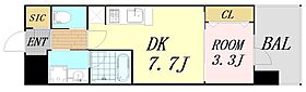 リッツ新大阪プレミアム  ｜ 大阪府大阪市東淀川区西淡路1丁目（賃貸マンション1DK・3階・30.00㎡） その2