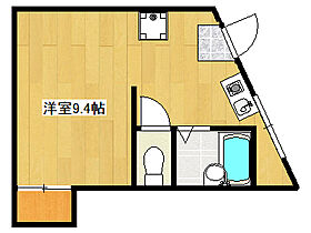 兵庫県神戸市灘区篠原北町1丁目（賃貸マンション1R・4階・20.32㎡） その2