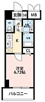 兵庫県姫路市古二階町（賃貸マンション1K・6階・24.60㎡） その2