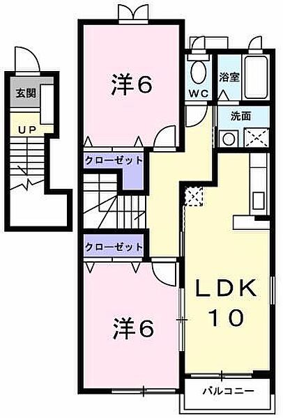 兵庫県神戸市西区今寺(賃貸アパート2LDK・2階・57.22㎡)の写真 その2
