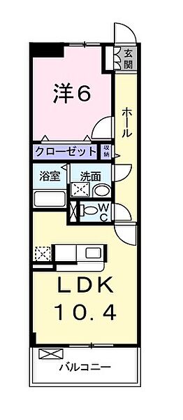 兵庫県神戸市西区南別府3丁目(賃貸マンション1LDK・2階・42.38㎡)の写真 その2