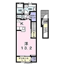 兵庫県明石市大蔵八幡町（賃貸アパート1K・2階・40.94㎡） その2