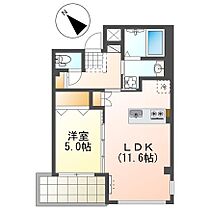 兵庫県明石市魚住町錦が丘4丁目（賃貸マンション1LDK・5階・42.98㎡） その2