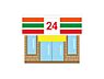 周辺：セブンイレブン春日下白水店 徒歩5分。 300m