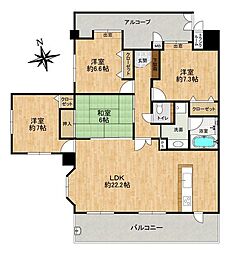 間取図画像 4LDK