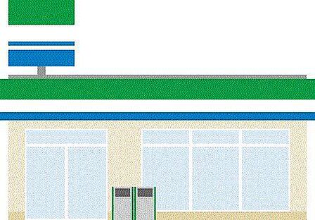 ファミリーマート福岡新宮店 徒歩5分。 360m