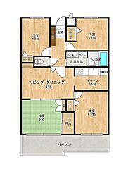 間取図画像 4LDK