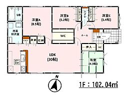BloomH北区飛田2丁目1期 新築戸建 2号棟