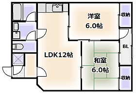 大阪府大阪市天王寺区大道4丁目（賃貸マンション2LDK・5階・48.00㎡） その2