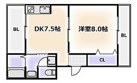 大阪府大阪市阿倍野区北畠1丁目（賃貸マンション1DK・3階・33.40㎡） その2