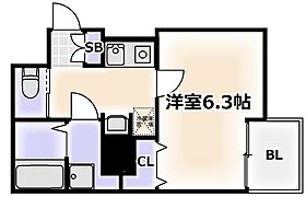 大阪府大阪市天王寺区上本町8丁目（賃貸マンション1K・5階・22.88㎡） その2