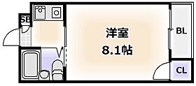 大阪府大阪市阿倍野区美章園1丁目（賃貸マンション1K・5階・18.39㎡） その2