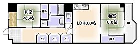 大阪府大阪市阿倍野区阿倍野筋3丁目（賃貸マンション2LDK・5階・54.00㎡） その2