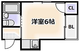 大阪府大阪市東住吉区駒川1丁目（賃貸マンション1R・4階・14.51㎡） その2