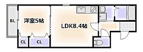 大阪府大阪市阿倍野区松虫通1丁目（賃貸アパート1LDK・1階・34.03㎡） その2