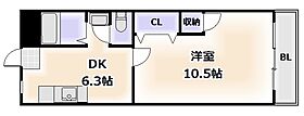 大阪府大阪市住吉区万代東1丁目（賃貸マンション1LDK・3階・36.57㎡） その2