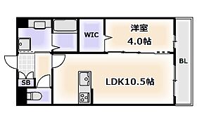 大阪府大阪市東住吉区北田辺4丁目（賃貸アパート1LDK・1階・37.53㎡） その2