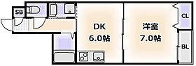 大阪府大阪市住吉区長居1丁目（賃貸マンション1LDK・4階・30.78㎡） その2