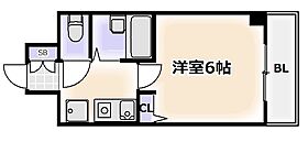 大阪府大阪市天王寺区四天王寺1丁目（賃貸マンション1K・10階・18.27㎡） その2