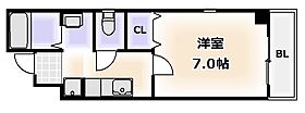 大阪府大阪市阿倍野区文の里4丁目（賃貸マンション1K・4階・25.00㎡） その2