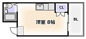 大阪府大阪市阿倍野区昭和町1丁目（賃貸マンション1R・4階・17.75㎡） その2