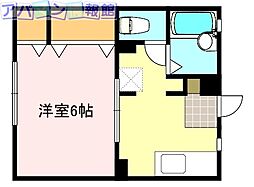M'sハウス 1Kの間取図画像