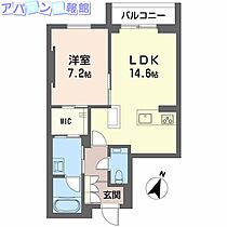 AZUR米山  ｜ 新潟県新潟市中央区米山4丁目（賃貸マンション1LDK・2階・53.24㎡） その2