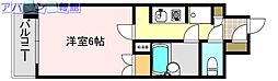 メゾン・ド・リエス 1Kの間取図画像