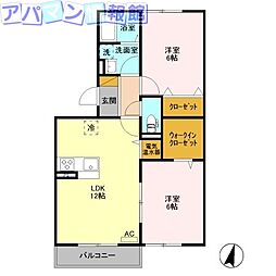 エルスリーモナミ 2階