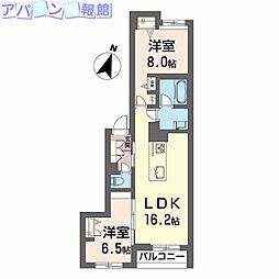 ベレオ上所 2階