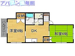 リンクス姥ケ山A 2階