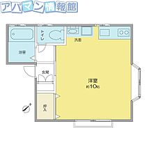 メゾンドエクラン2  ｜ 新潟県新潟市西区大学南2丁目30-2（賃貸アパート1R・1階・23.18㎡） その2