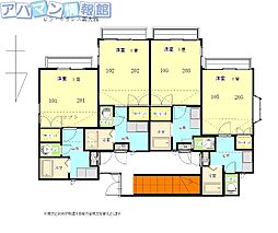 ヴィラ・プリンス新大西 1Kの間取図画像