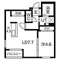 RITZ GRANDE 菊水上町1階6.8万円