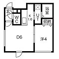 トルペ平岸1階4.4万円