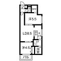 ブランシャール平岸駅前WEST4階8.9万円