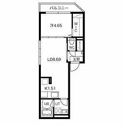 Alegria月寒(アレグリア月寒) 4階/-