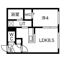 フォレスタ琴似 1階
