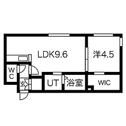 レジデンス南郷通16丁目北B 2階