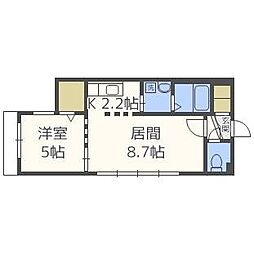 ベラージオ北大前 3階