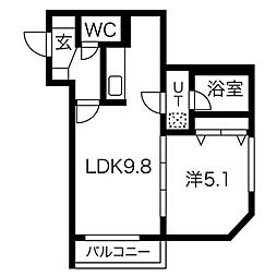 オルセー厚別東 2階/202