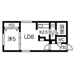 アレグリア豊平1条 4階