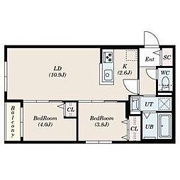 S-RESIDENCE南郷South 2階/201