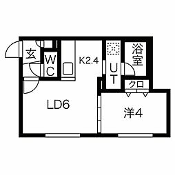 クラブプルミエ琴似4条 2階